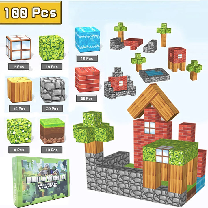 Magnetic Building Blocks Toy