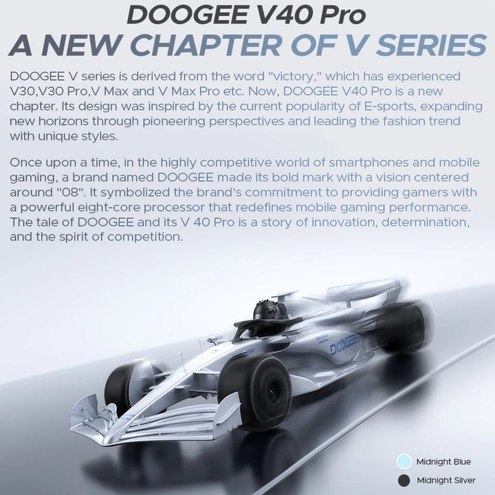 DOOGEE V40 Pro 5G  6.78" 16GB+512GB Gaming Phones